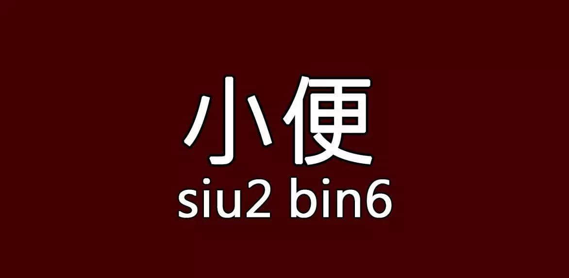 每個(gè)人都有自己嘅“屙尿”專屬語，你系放水定揸水？
