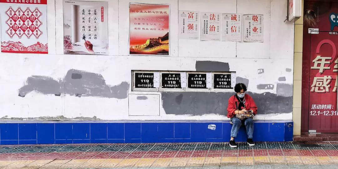情人節(jié)的廣州街頭，沒有情人