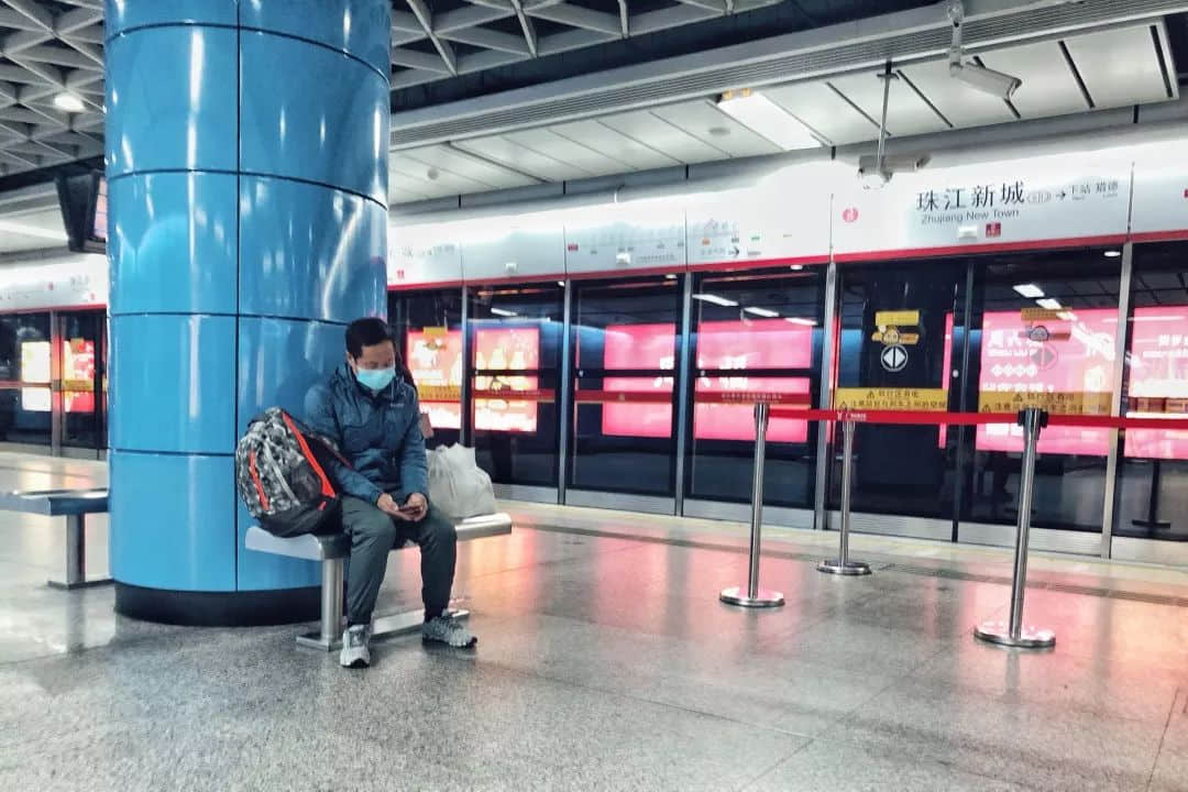 復(fù)工日的廣州CBD，有點冷