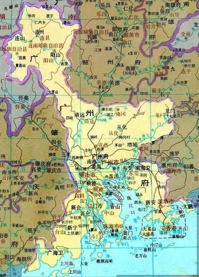廣州城、廣州市、廣州府，這三者究竟是什么關(guān)系？