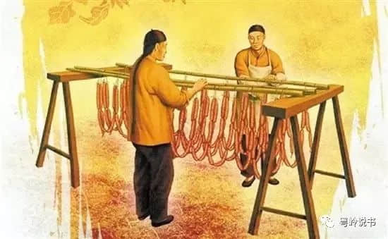 秋冬冷風(fēng)吹，臘肉味漸濃