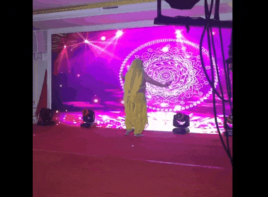“為年會奮不顧身的我，穿上了老婆的蓬蓬裙......”