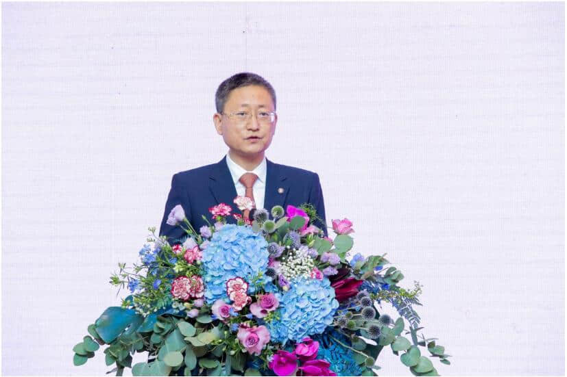 招商蛇口黨委委員、行政總監(jiān)、招商觀頤董事長(zhǎng)狄淺致辭