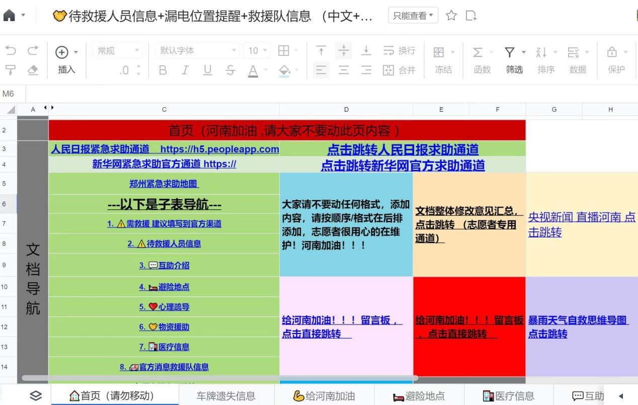 24小時內超250萬次訪問的“救命文檔”