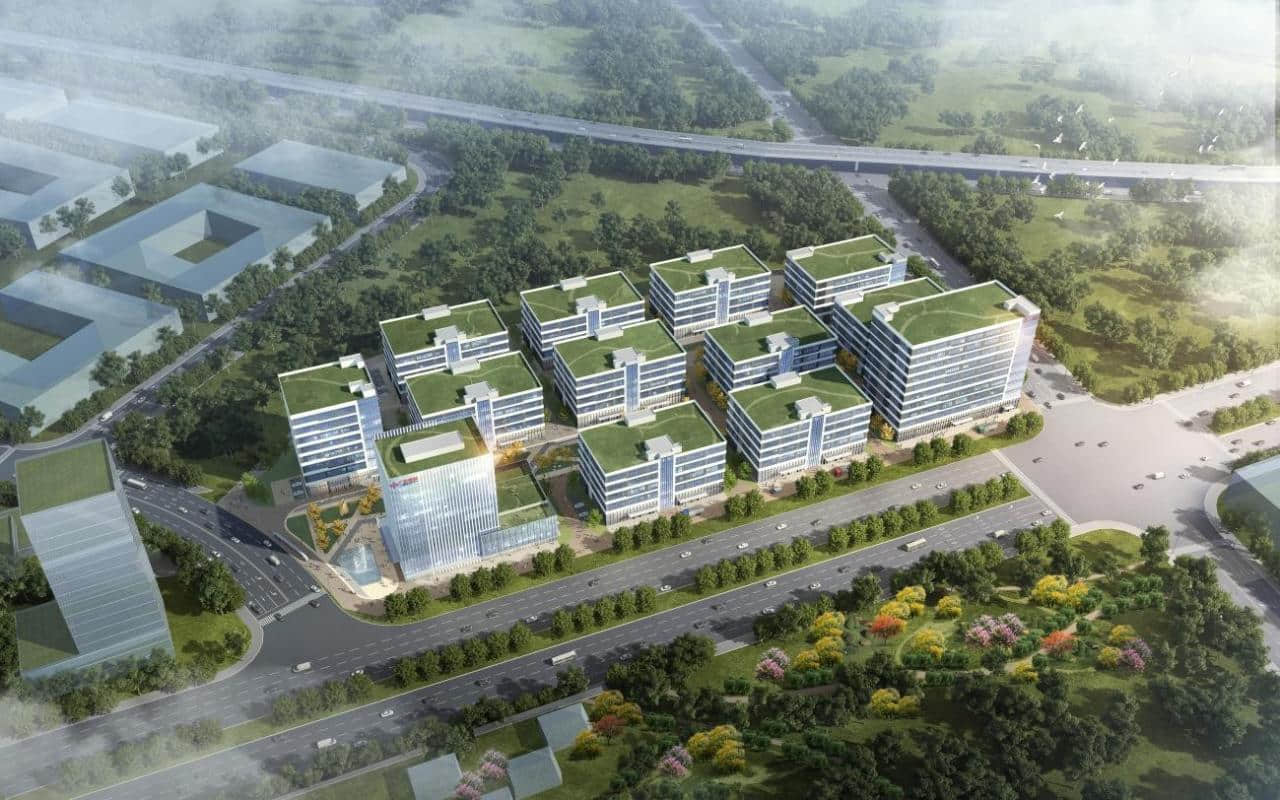 (廣東醫(yī)谷?云東海生命科學園項目一期效果圖)
