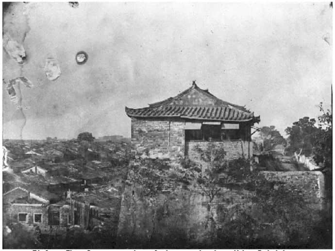 古城墻頭望西關(guān) || 呂碩文 古城墻頭望西關(guān) || 呂碩文