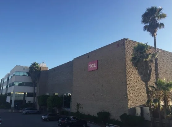 TCL墨西哥工廠。圖片來源:由TCL提供