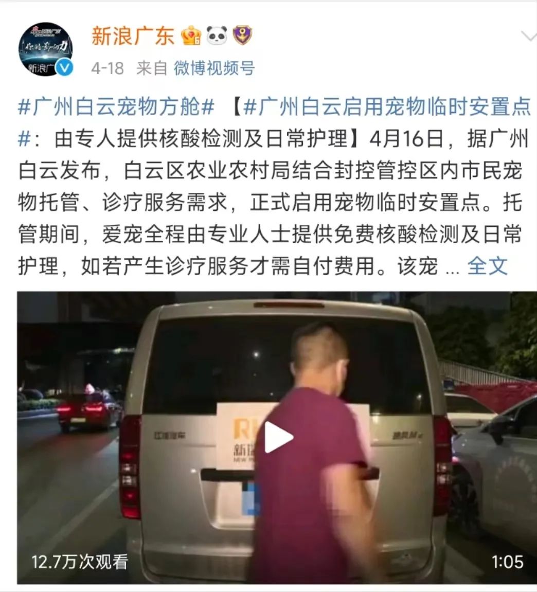 廣州疫情封控不斷加強，留守寵物誰來守護？