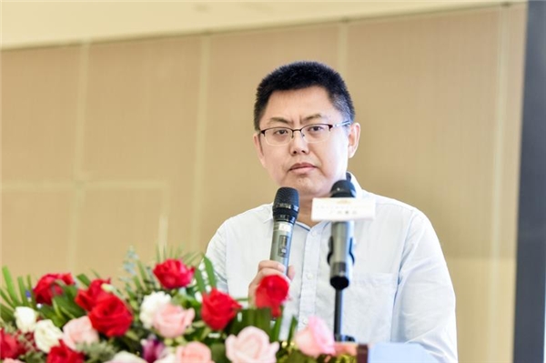 廣州南沙資訊科技園有限公司總經(jīng)理王瑞章致辭