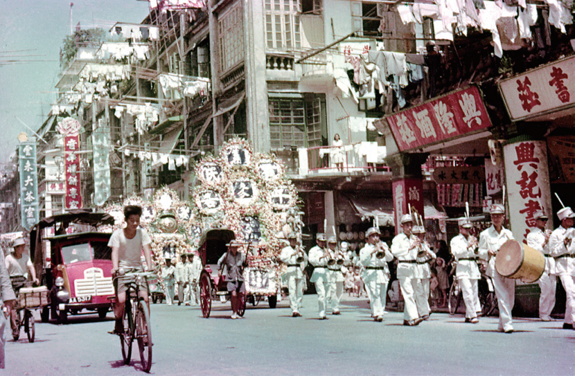 港風(fēng)懷舊：你見過40年代、50年代的彩色香港嗎？