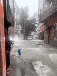 暴雨下的廣州：天河有河，番禺有魚