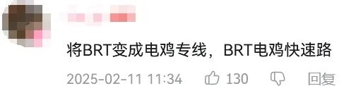 廣州BRT路線再斬，網(wǎng)友建議改為電雞專用“雞RT”