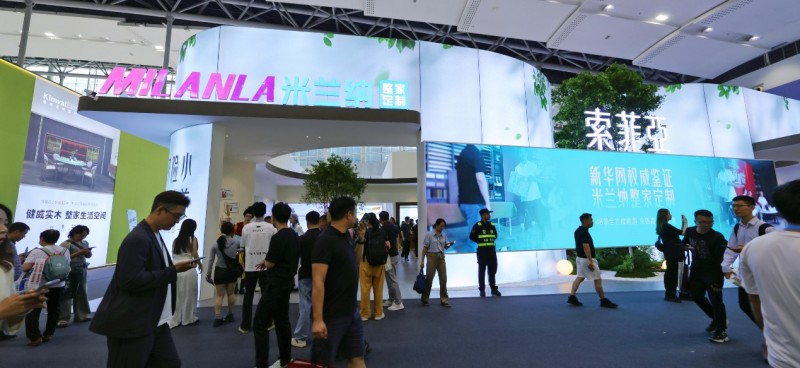 小本穩(wěn)投 盈利更美丨米蘭納“輕松開店”爆火建博會(huì)！
